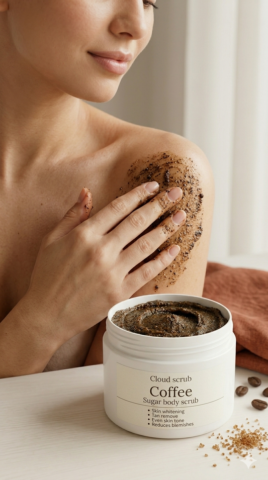 Coffee Body Whitening Scrub