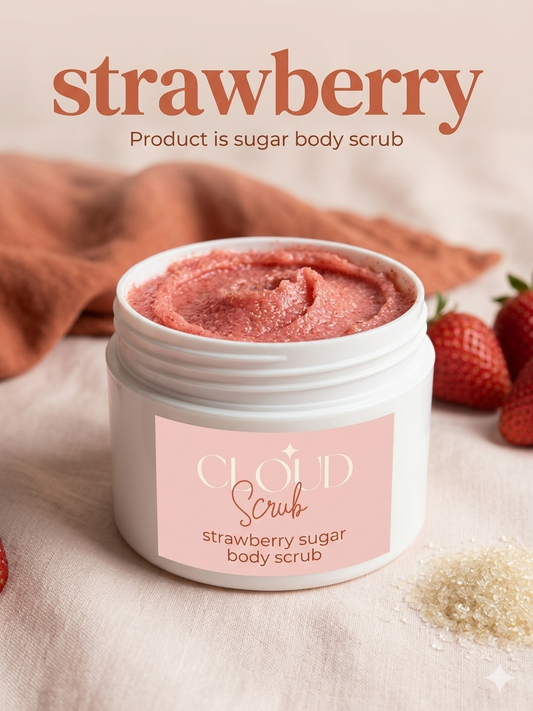 Strawberry Whitening Body Scrub