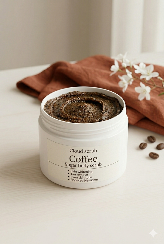 Coffee Body Whitening Scrub